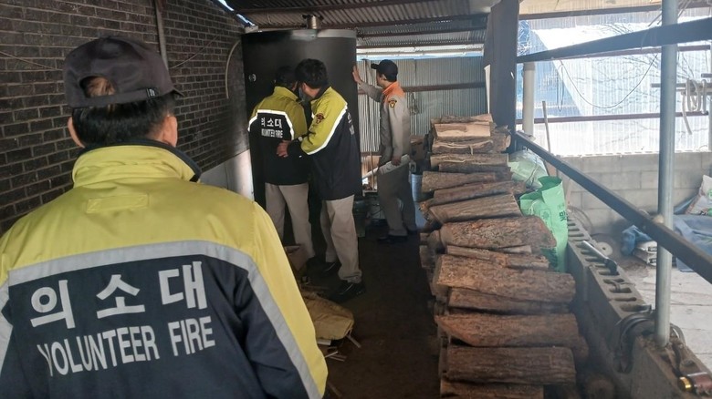 화목보일러 재 처리함 보급으로 산림화...