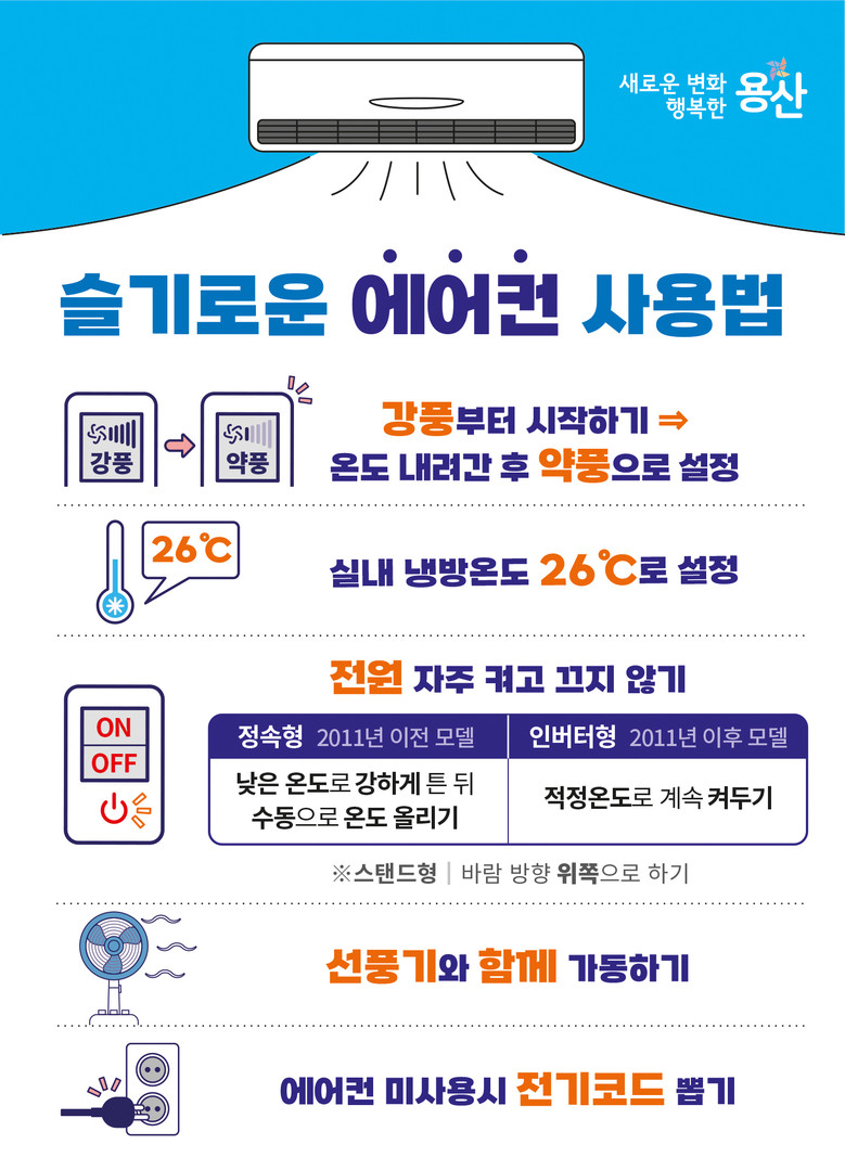 용산구, 저소득층 에어컨 청소 지원 ...