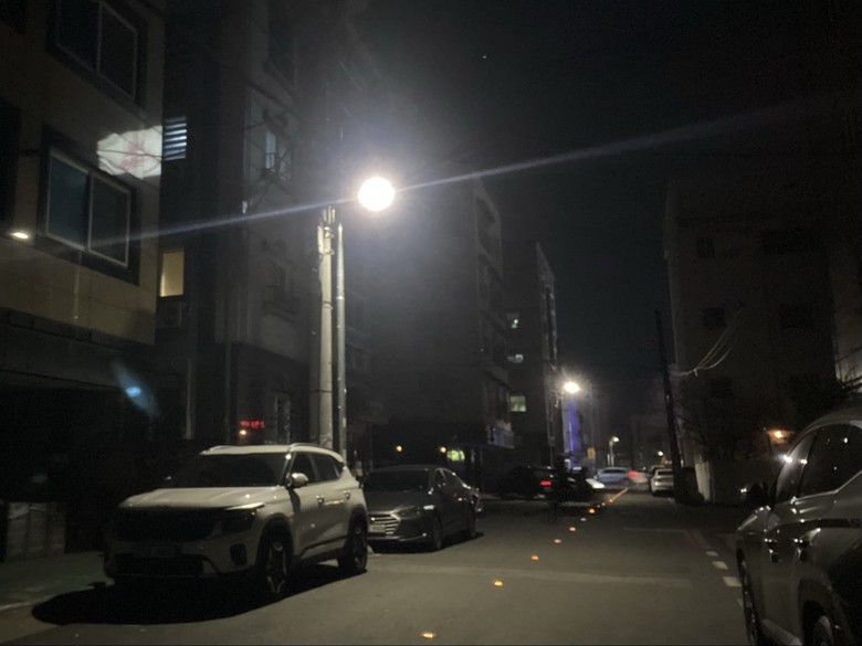 용두동, 노후 보안등 교체 완료......